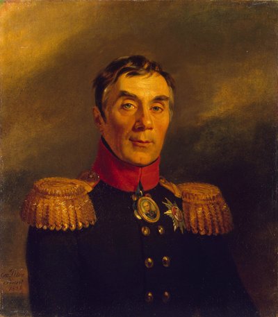 1824年のアレクセイアラクチェエフの肖像 作： George Dawe