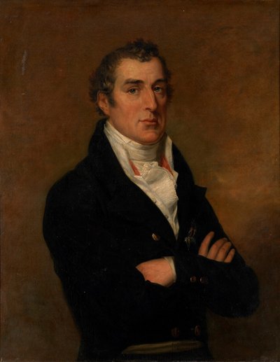 アーサーウェルズリーの肖像1769-1852年、ウェリントン公爵 作： George Dawe
