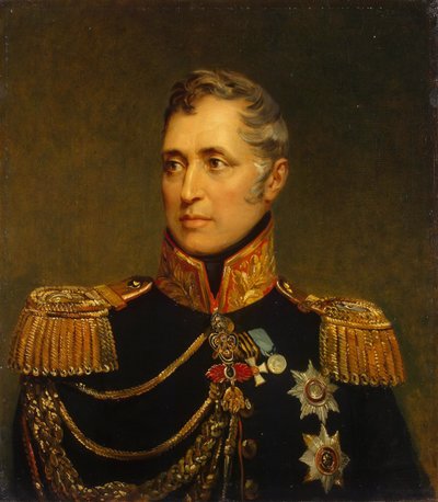 カルロポッツォディボルゴ伯爵の肖像、1828年頃 作： George Dawe