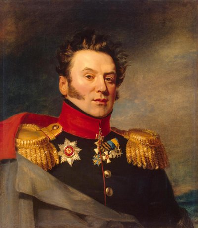 コンスタンティン・マルコビッチ・ポルトラツキー1782-1858、1825年以前の肖像 作： George Dawe