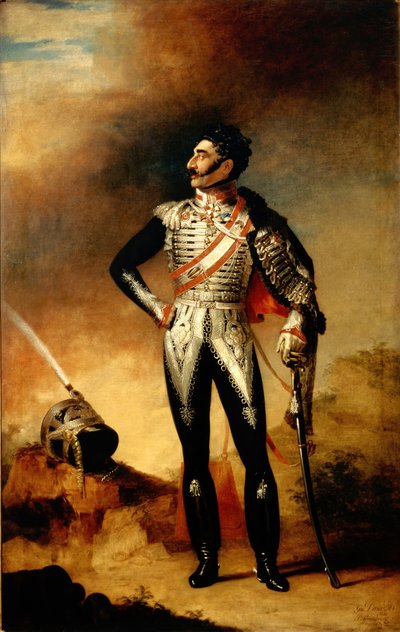 バレリアン王子の肖像グリゴリーエビッチマダトフ1782-1829、1824 作： George Dawe