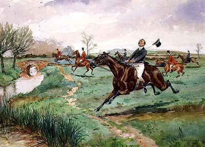 フルクライ（水彩・紙 作： George Derville Rowlandson