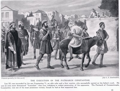 家長コンスタンティヌスの処刑 作： George Derville Rowlandson