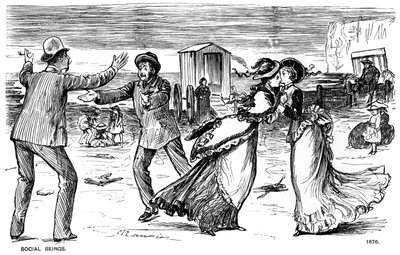 社会的存在、1876 1891 作： George du Maurier