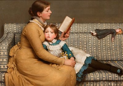 不思議の国のアリス（油彩・キャンバス） 作： George Dunlop Leslie