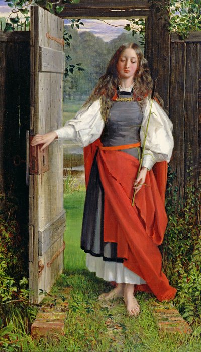 信仰 1858年頃（油彩・キャンバス） 作： George Dunlop Leslie