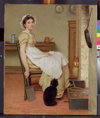 彼女の最初の場所 作： George Dunlop Leslie