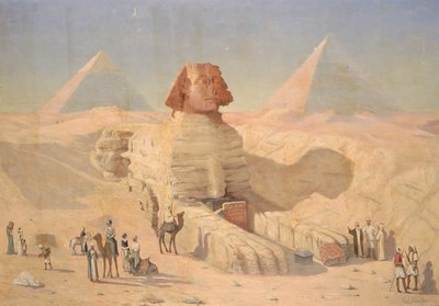 スフィンクス、1896 年。 作： George E. Raum