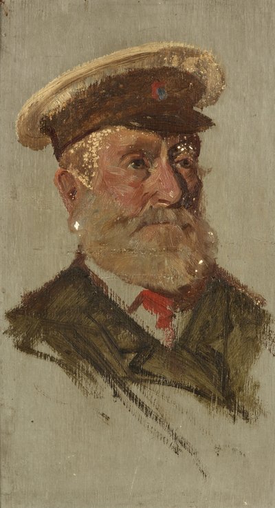 第39代C.デントの肖像、1920年頃（パネルに油彩 作： George Edmund Butler