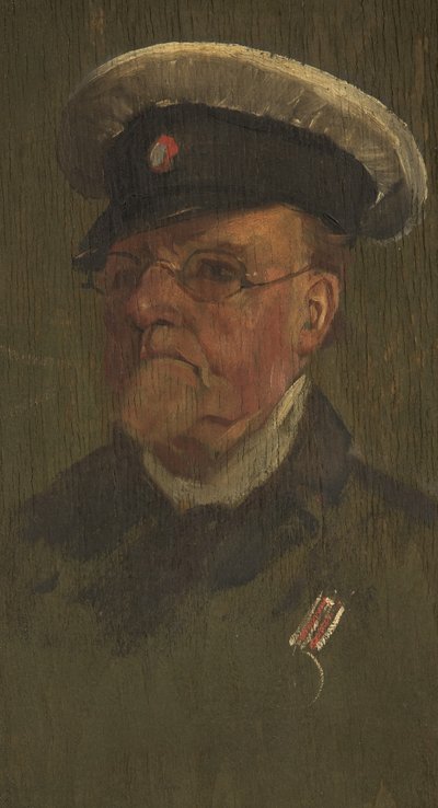 第38代G.リードベッターの肖像 1920年頃（パネルに油彩 作： George Edmund Butler