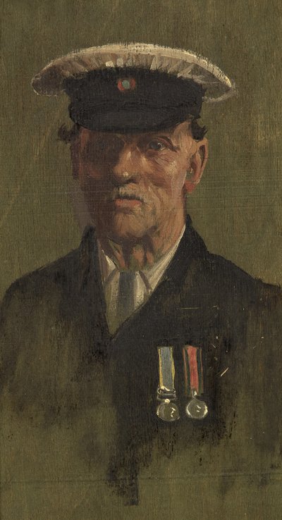 第62代G.マーシュマンの肖像 1920年頃（パネルに油彩 作： George Edmund Butler