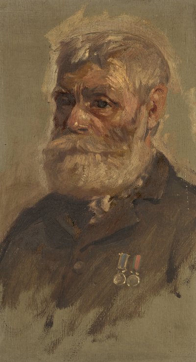 G.サンドフォードの肖像、28日、1920年頃（パネルに油彩 作： George Edmund Butler