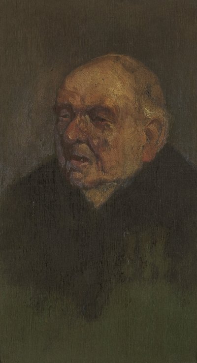 J.カドワラダーの肖像（R.N.）1920年頃（パネルに油彩 作： George Edmund Butler