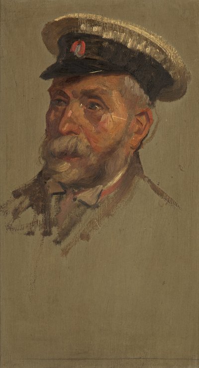 L.アンドリュースの肖像、第30回、1920年頃（パネルに油彩 作： George Edmund Butler
