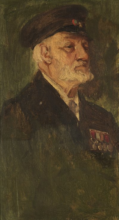R.H.コリンズの肖像、第28代、1920年頃（パネルに油彩 作： George Edmund Butler