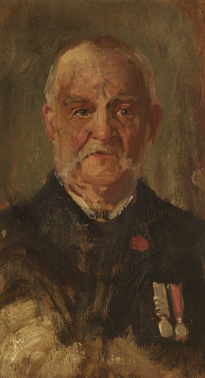 R.M.L.I.のW.ポーターの肖像、1920年頃（パネルに油彩 作： George Edmund Butler
