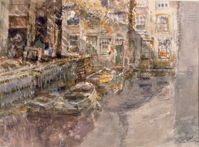 オランダ留学（紙に鉛筆と水彩） 作： George Edward Horton