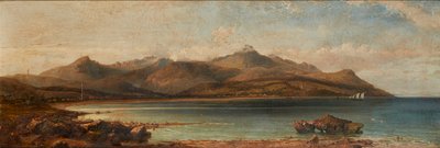 ブロディック湾、アラン島（キャンバスに油彩） 作： George Edwards Hering