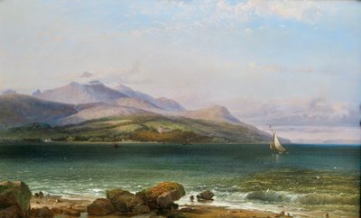 アラン島、19世紀、油彩・キャンバス 作： George Edwards Hering