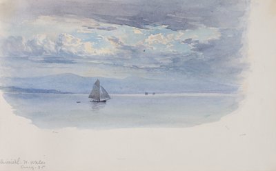 クリチエス、北ウェールズ 作： George Elbert Burr