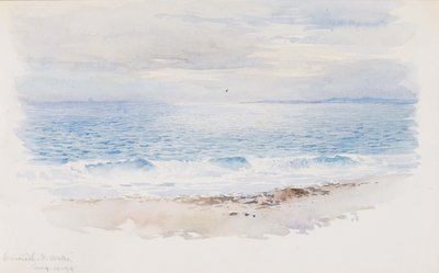 Criccieth、北ウェールズ、1899 年。 作： George Elbert Burr