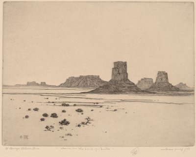 ビュートの国の夜明け 作： George Elbert Burr