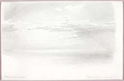 黄金の光、夕方 作： George Elbert Burr