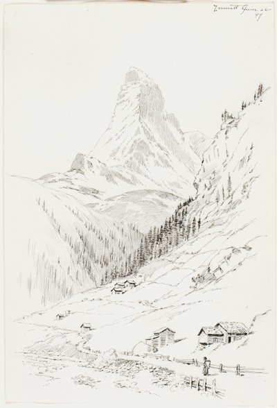 ツェルマット 作： George Elbert Burr