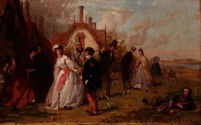 クロケット 作： George Elgar Hicks
