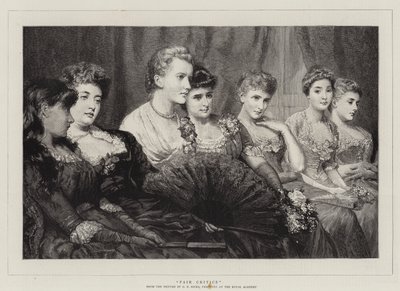 公正な批評家 作： George Elgar Hicks