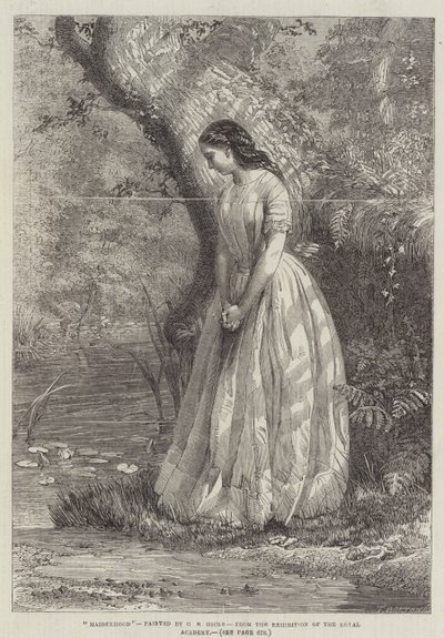 乙女 作： George Elgar Hicks