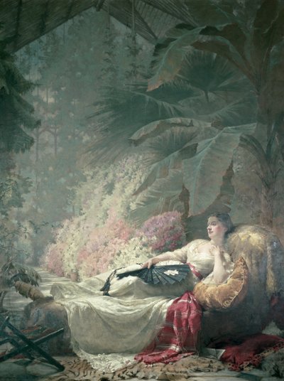 イデア伯爵夫人アデレード・マリアの肖像（コピー） 作： George Elgar Hicks