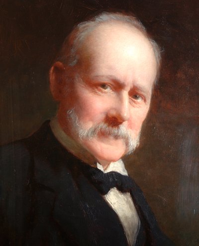 自画像、1899 作： George Elgar Hicks