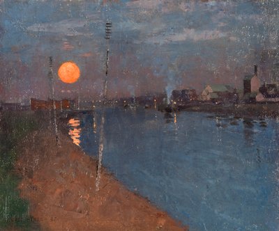 日没 作： George F. Henry