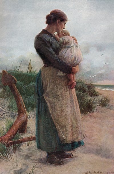 フィッシャーマンズトレジャー、c1870-1906、1906。 作： George Faulkner Wetherbee