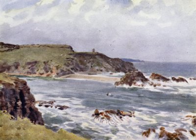 ブード、Incoming Tide（カラーリトグラフ 作： George Franck Nicholls