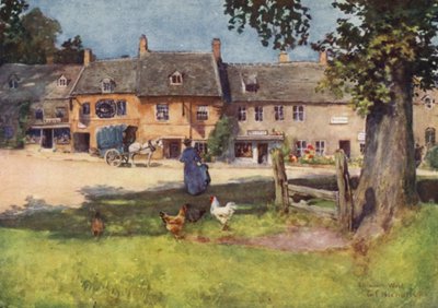 Old Stocks、Stow on the Wold 作： George Franck Nicholls