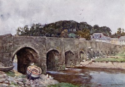 Wadebridge（カラーリトグラフ 作： George Franck Nicholls