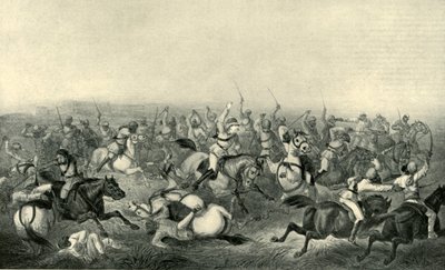 1857年、ロタックでのホドソンズ馬の担当、1901年。 作： George Francklin Atkinson
