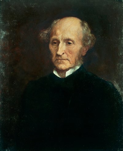 ジョン・スチュアート・ミルの肖像（ペントンビル 作： George Frederic Watts