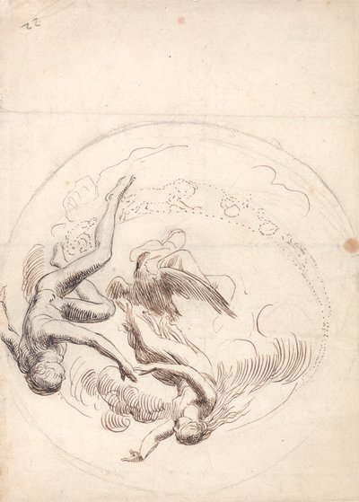 円形天井装飾の検討 作： George Frederic Watts