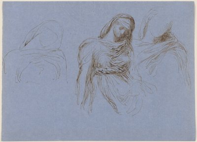 「時間と死」のための死の研究 作： George Frederic Watts
