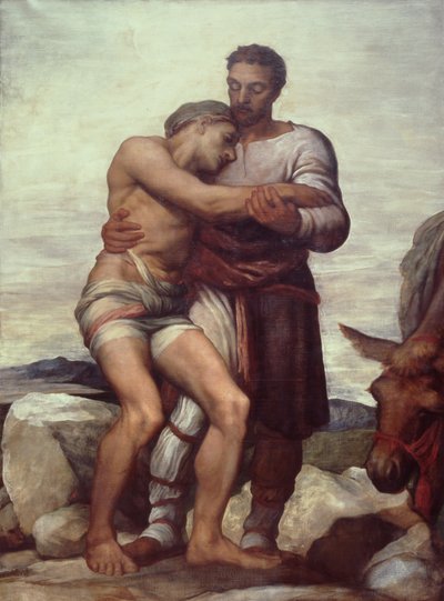 良きサマリア人 作： George Frederic Watts