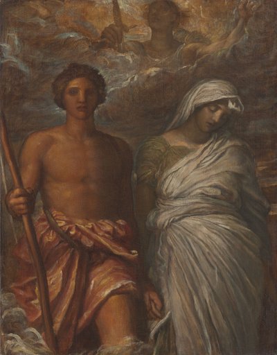 時と死と審判 作： George Frederic Watts