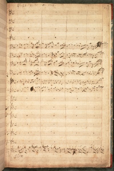 R.M.20.h.5 f18 ジョージ 2 世とキャロライン女王の戴冠式アンセムのオリジナル スコア 作： George Frederick Handel