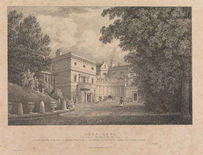 Deep-Dene. A sede de Thomas Hope, esq. 作： George Frederick Prosser