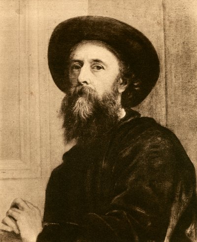 ジョージフレデリックワッツ、イギリスのビクトリア朝の画家および彫刻家、1913年。 作： George Frederick Watts