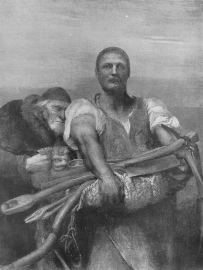 産業と欲望、c1900、1917 作： George Frederick Watts