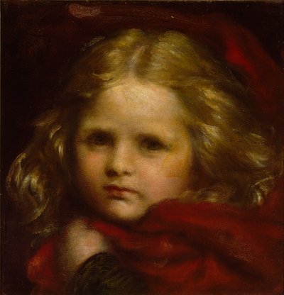 赤ずきんちゃん（1864年 作： George Frederick Watts