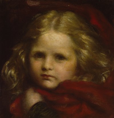 赤ずきん、1864 作： George Frederick Watts